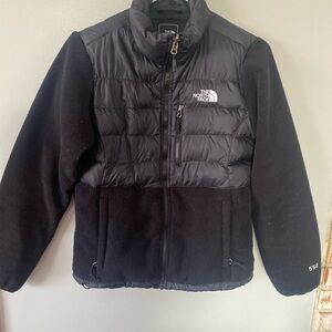 The North Face Denali 550 goose down BlkPolartec Puffer fleece Jacket women’s S